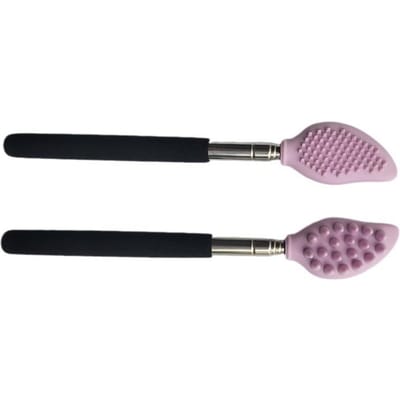 1pc Gratte-dos télescopique Kit de massage Gratte-dos Gratte-dos extensible Télescopique Démangeaisons Santé violet