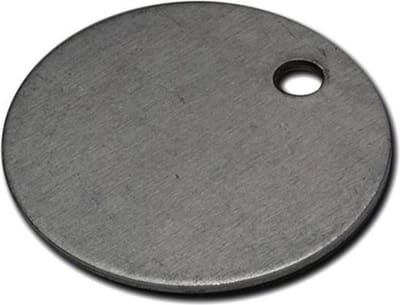 Sleutelpenning alum.30mm