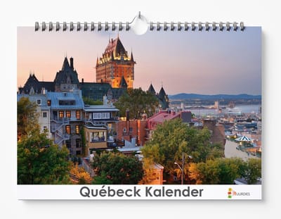 Québec kalender XL 42 x 29.7 cm | Verjaardagskalender Québec | Verjaardagskalender Volwassenen