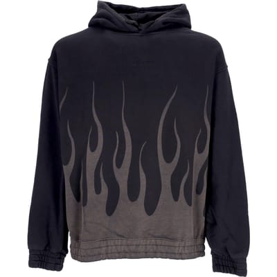 Corrosive Flames Hoodie Zwarte herenhoodie