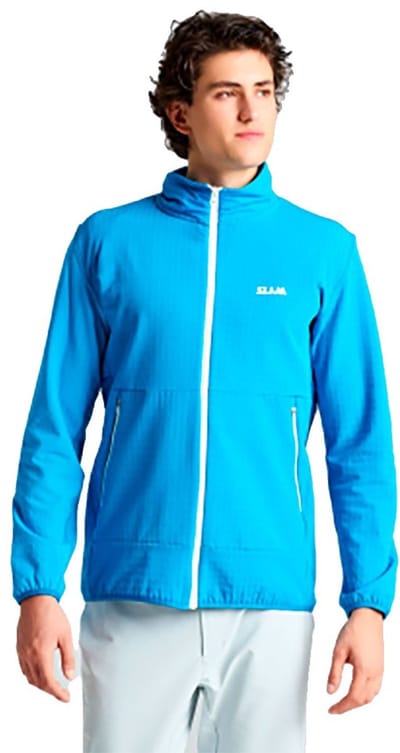 Slam Altura Fz Grid Fleece Met Volledige Rits Blauw M Man