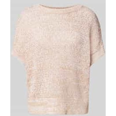 Gebreide pullover met ribboorden