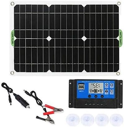 Zonnepaneel Set - Acculader Paneel - Energie Opwekken - 50A Controller - 180 Watt - Zwart