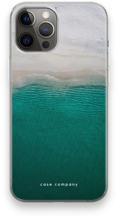 Case Company® - Hoesje geschikt voor iPhone 12 Pro Max hoesje - Stranded - Soft Cover Telefoonhoesje - Bescherming aan alle Kanten en Schermrand