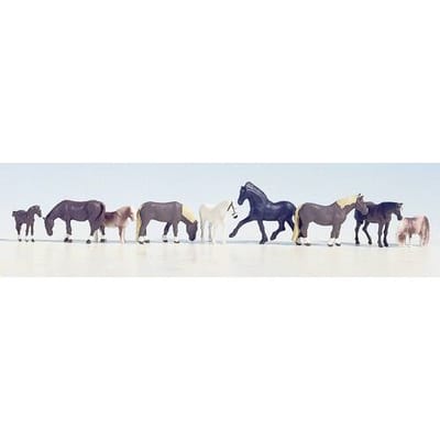 NOCH 15761 H0 Dieren figuren Geverfd, Staand