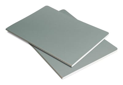 Sigel LS300 Notitieboekje Linescape Softcover 2 stuk(s) DIN A5 Geruit Lichtgrijs, Neon-oranje Aantal pagina's: 34