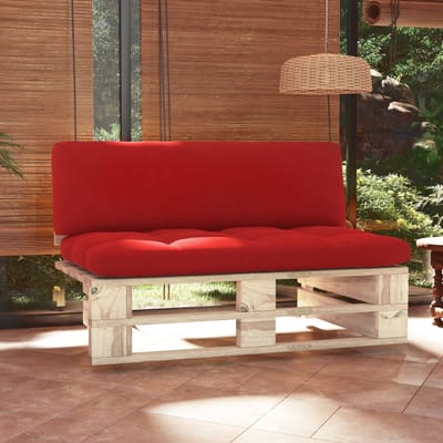 vidaXL - Tuinmiddenbank - pallet - geïmpregneerd - grenenhout
