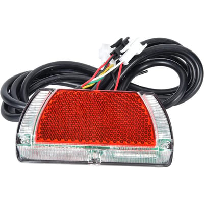 Elektrische Fiets Accessoire Conversie LED Richtingaanwijzer Achterlicht Remlicht 12?48V Universeel black