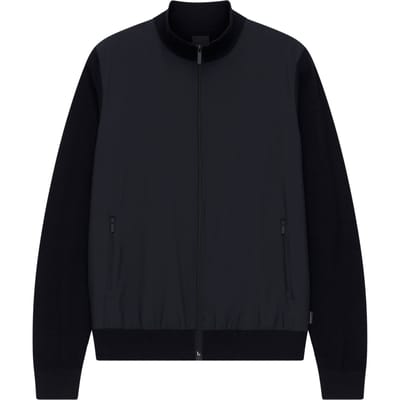 Bugatti Herren Strickjacke  Blauw 7600-15571e