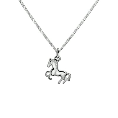 Zilver Gerhodineerd Collier paard 1,4 mm 36 + 4 cm - PSN1322860