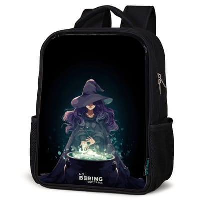 NoBoringSuitcases.com® - Rugzak zwart - Schooltas jongen & meisje - Magische toverdrank - Rugtas voor school - Boekentas kind - Schoolrugzak - Kinderrugzak