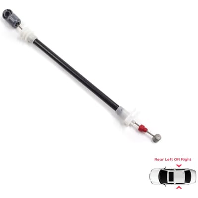 BDP1567 Support de poignée de porte extérieure arrière Câble Bowden de déverrouillage 220 mm Pour BMW X5 E53 2000-2006 51228243635 51228243636