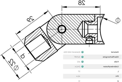 Dwarsstanghouder RVS - Buisaansluiting Gewricht - Reling Monteren - Met Scharnier - 424 x 20 mm - Gepolijst