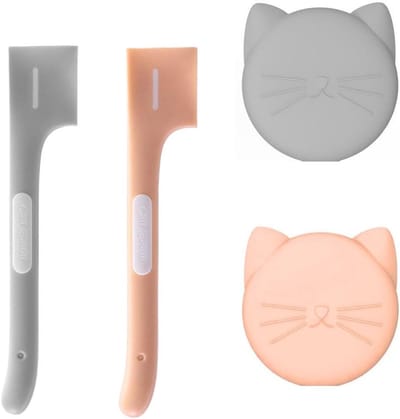2 Silicone Cans Lids - Dog Cat Food Box Lid met 2 Lepels - Universele Deksels voor het Opslaan van Hondenvoer in Blikken