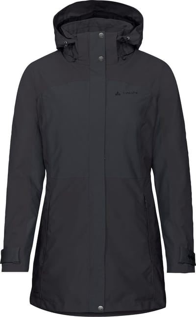 Vaude Women's Skomer Winter Parka II - Winterjas - Dames - Parka - Zwart - Maat 42