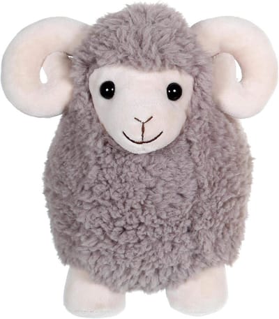 Pluchen Ram Knuffel - 30 cm Grijs - Zacht Speelgoed Dier
