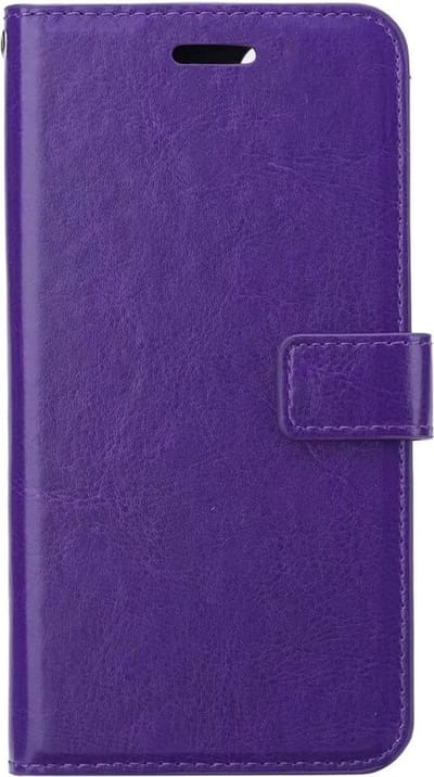 LuxeBass Boekhoesje geschikt voor Samsung Galaxy S10+ - Paars gsm hoesje - telefoonhoes - telefoonhoesjes