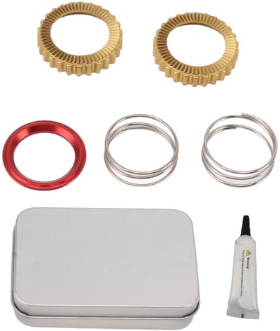 JHUBERS- Naafratelset Aluminiumlegering - Fietsnaafratelset - Ratelset - Onderhoudsset - Gereedschapset - Inclusief opbergdoos - Fiets Gereedschap