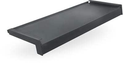 DQ-PP Vensterbank Aluminium + Poedercoating - 50 cm - Antraciet RAL 7016 - Diepte 15 cm - Weersbestendig - Incl. aluminium eindkappen - Vensterbank - Buitenvensterbank - Vensterbank - Buiten
