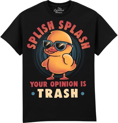 Your Opinion Is Trash The Coloured House T-shirt XXL