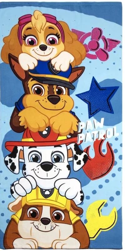 Paw Patrol handdoek play 70 x 140 cm - polyester