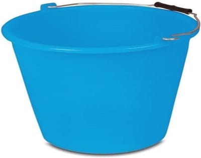 Polyethyleen emmer met snavel - 10 liter - 31 x 29 cm - Blauw