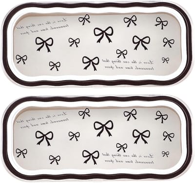 Schattige brilhoes set, 2-delige harde hoes voor zonnebrillen en leesbrillen, transparante brillendoos voor bescherming en stijl