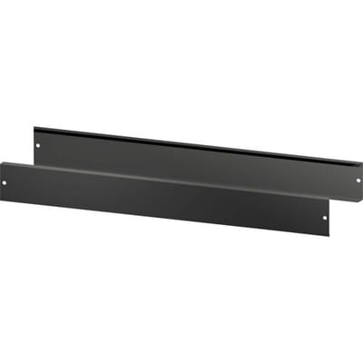 Rittal 2830101 AX sokkel, voor/achter, H: 100 mm, voor B: 1000 mm Lenskap Plaatstaal Zwart (RAL 9005) 2 stuk(s)