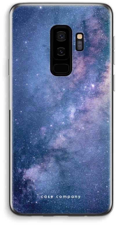 Case Company® - Hoesje geschikt voor Samsung Galaxy S9 Plus hoesje - Nebula - Soft Cover Telefoonhoesje - Bescherming aan alle Kanten en Schermrand