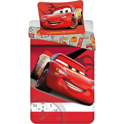 Cars Dekbedovertrek rood - 140 x 200 cm - Katoen