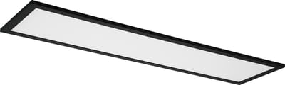 LEDVANCE LED plafondlamp zwart, 3-W, 17-LM, 3-65-K, 1-x25 cm, wandlamp dimbaar, RGB technologie, Smart+Planon, bedienbaar via app of stemassistent zoals Alexa of Google,