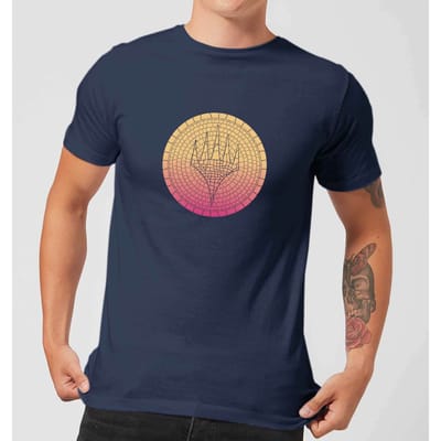 Magic: The Gathering Theros: Beyond Death Planeswalker Symbol Gradient Men's T-Shirt - Navy - S