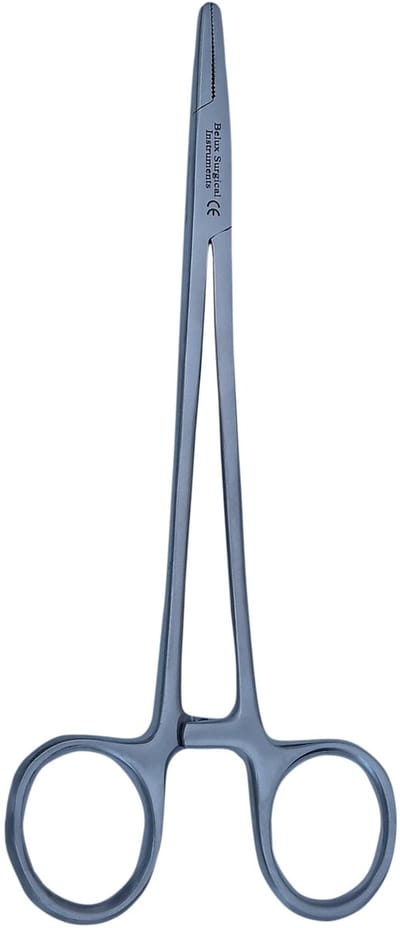 Belux Surgical Instruments / Mayo-Hegar Naaldvoerder 16 cm – RVS Tandarts Instrument – CE MDR Class I