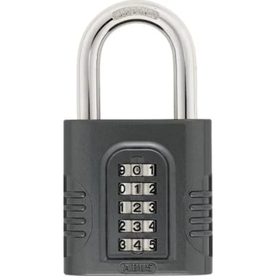 Abus Combinatieslot Tcz7/65 - Zamak Gehard Stalen Beugel Hoge Veiligheid - Behuizing 65mm