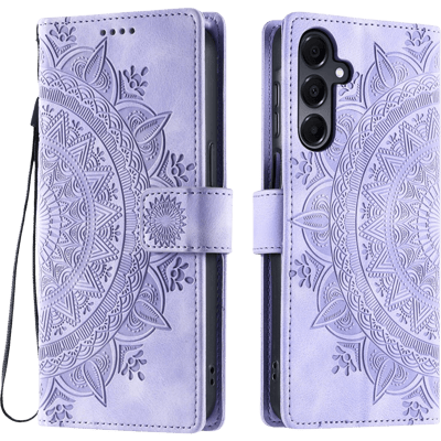 Comfycase Samsung Galaxy S25 FE Mandala Bookcase Paars