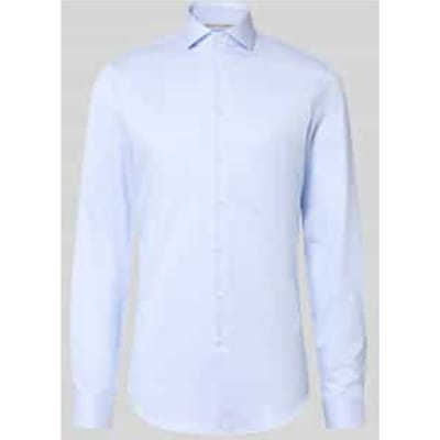 slim fit zakelijk overhemd met extra lange mouw