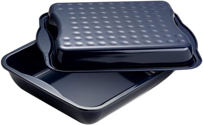 Azomor® Ruime en braadslee met deksel voor perfecte ovengerechten