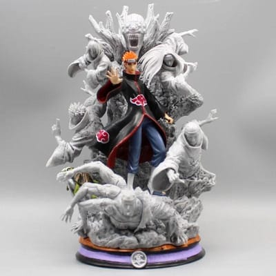 Naruto Anime Figuur Akatsuki Pain Gk Figurine Pvc Statue Model Poppetje Bureau Ornament Verzamelaar Bureau Decoratie Speelgoed Kind Kerstcadeaus