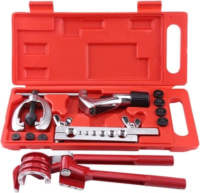 Flaring Tool - Brake Line Bending Tool - 11-delige Flaring Tool Set - Professionele Flaring Tool Set - Flaring Pipe Cutter Repair Set - Rem Line Bending Pliers