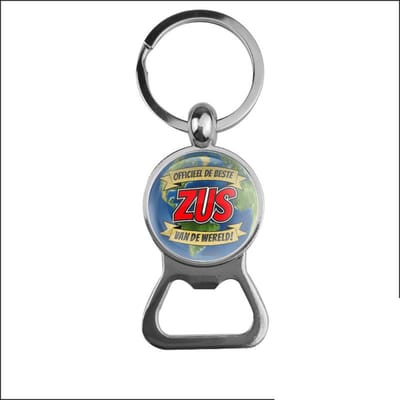 Bieropener Glas - Officieel De Beste Zus Van De Wereld