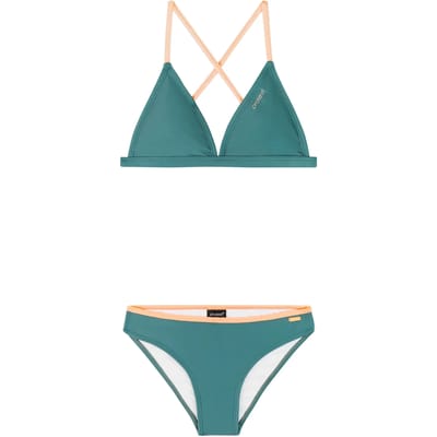 Protest PRTJulas JR - Bikini set Meisjes - Gespsluiting - Uitneembare vulling - Normale pasvorm - Groen