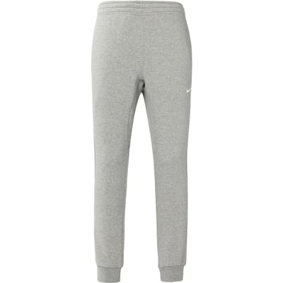 Nike Geborduurd Logo Fleece Gevoerde Joggingbroek Heren Onderstukken Grijs 716831-063 S white