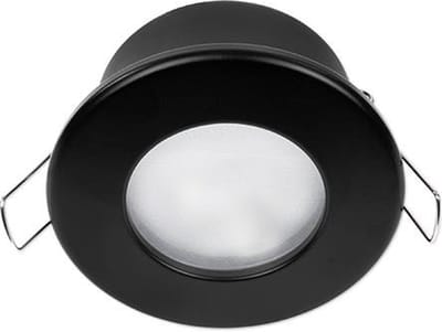 Inbouw spot GU10 - IP44 - Aluminium - Rond armatuur - Met diffuser
