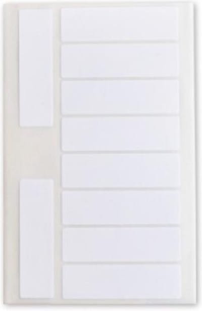 Soho Etiketten 49 X 14 Mm Papier Wit 60 Stuks