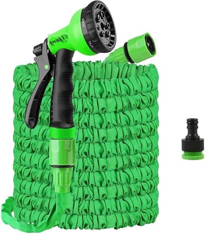 Uitbreidbare tuinslang 60 meter met spuitpijp voor slangen - 7.5m 15m 30m 37.5m 45m hose - 3/4" 1/2" slang connectorfittingen - flexibele magische waterslang