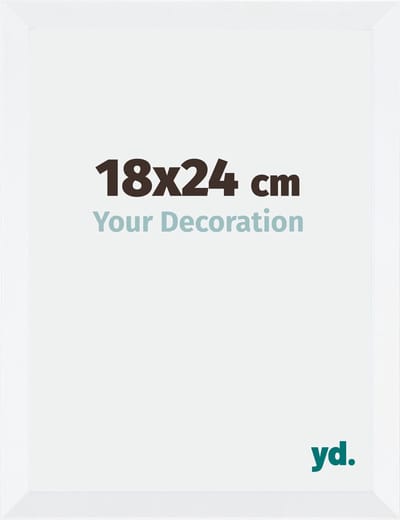 Your Decoration - Fotolijst 18x24 cm - MDF - Wit Mat - Catania