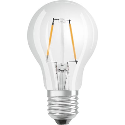 Osram LED Lamp Classic A60 E27 - 2.8W 250lm 2700K Ø60mm - LED Kogellamp - Perfect voor Decoratieve Armaturen & Gezellige Hoeken