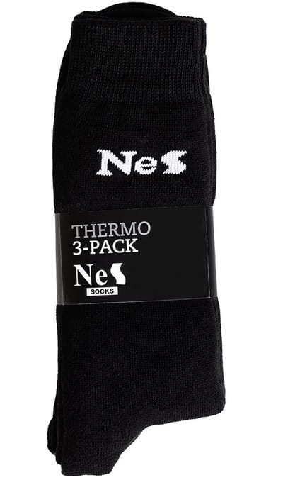 NeS 3 pack - Thermokousen - Winterkousen - Thermosokken - Warme kousen - Maat 47-50