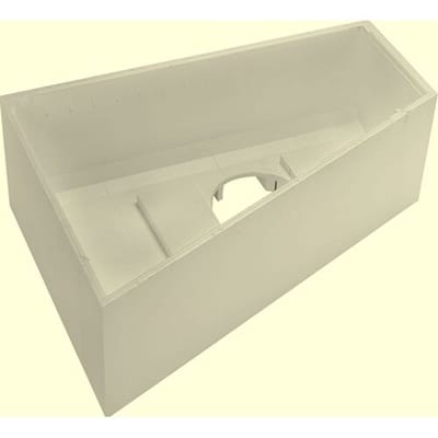 Duravit No. 1 tub support for trapezoid bathtub 170 x 100 cm with 1 back slope left 7924370000000
