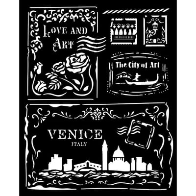 Sjabloon "Venice", Cards